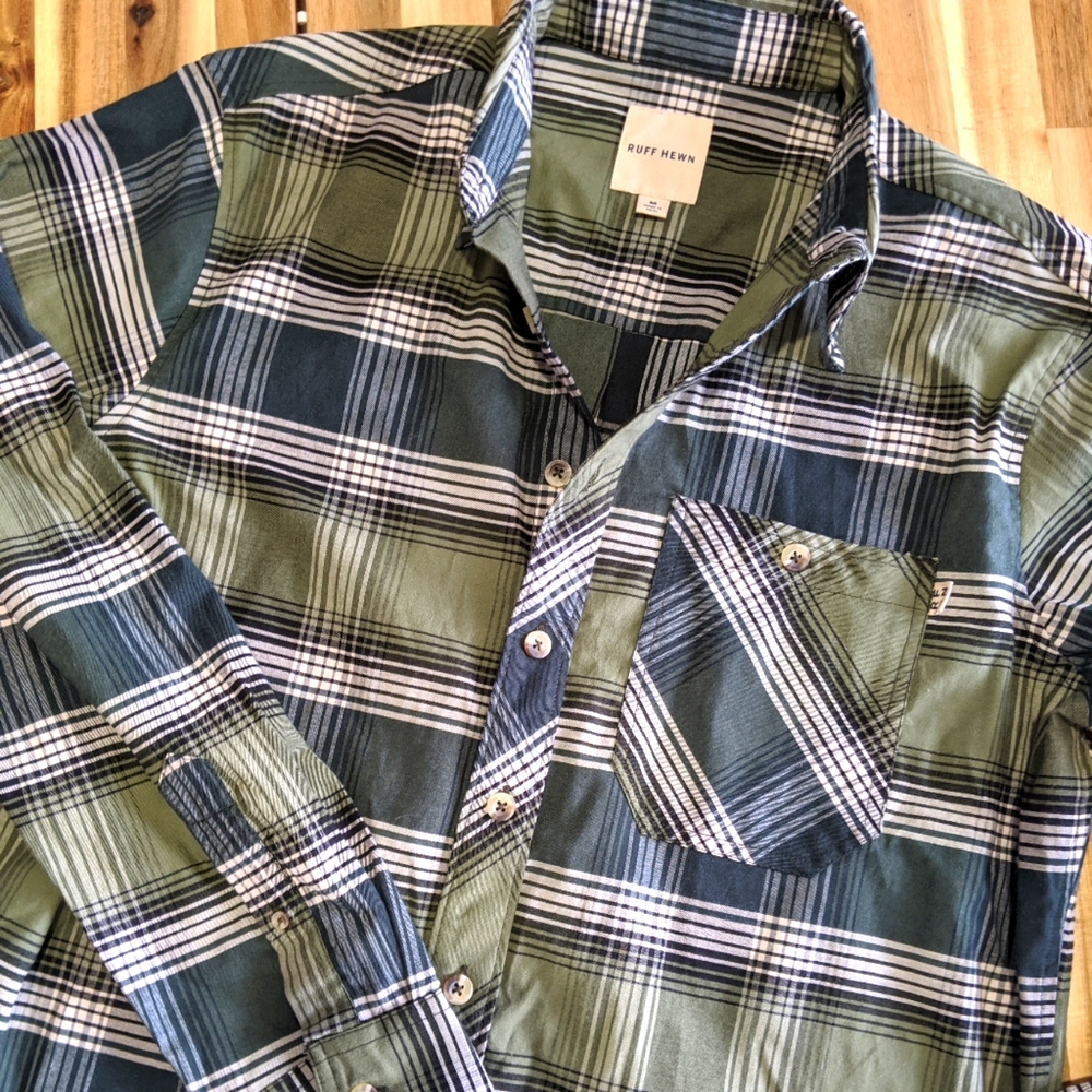 Ruff Hewn Men's Button Up sz M